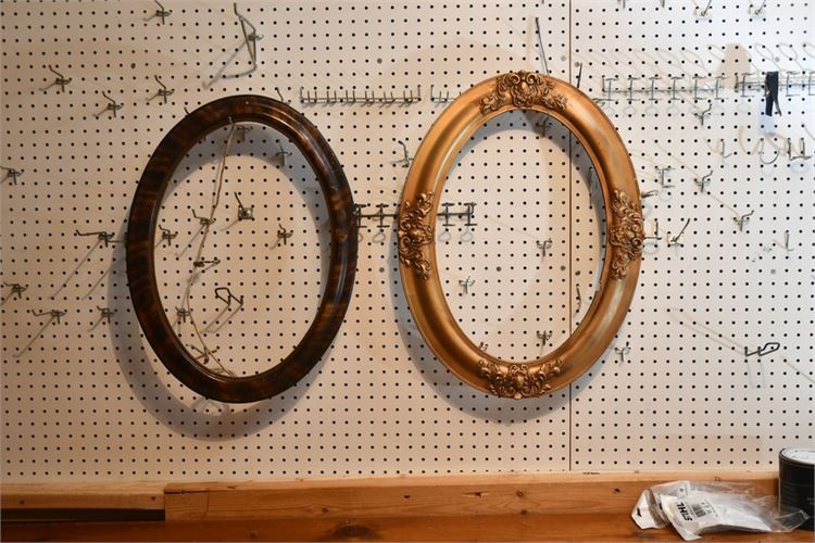 Two (2) Oval Frames