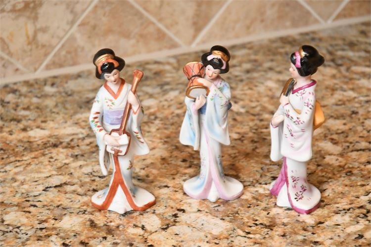 Three (3) Asian Figurines