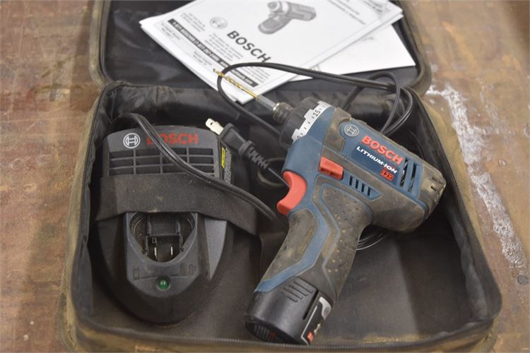 Bosch Power Drill With Charger
