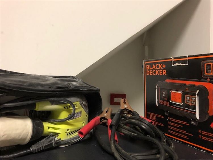 Electric Sander and Battery Charger