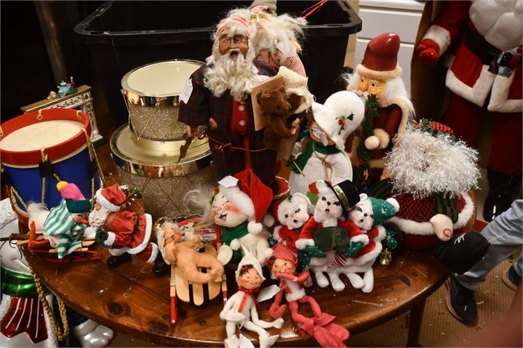 Group Decorative Christmas Figures