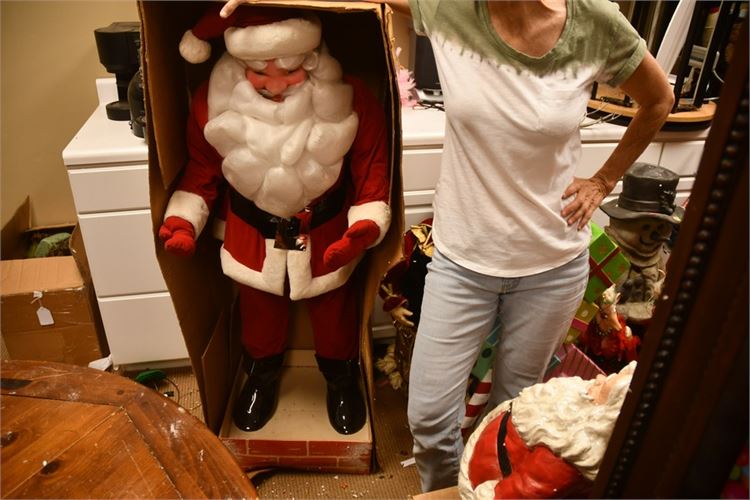 Large Standing Santa Claus Figurine