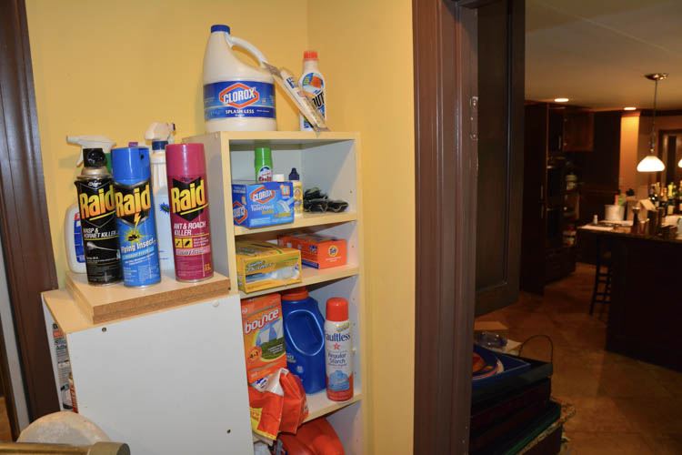 Group of Household And Laundry Supplies
