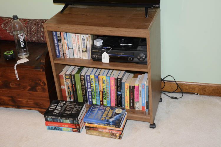 Entertainment Shelf and Books VCR not Included