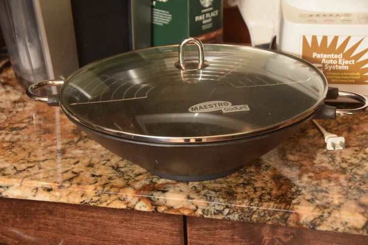 Cast Iron Maestro wok by BODUM