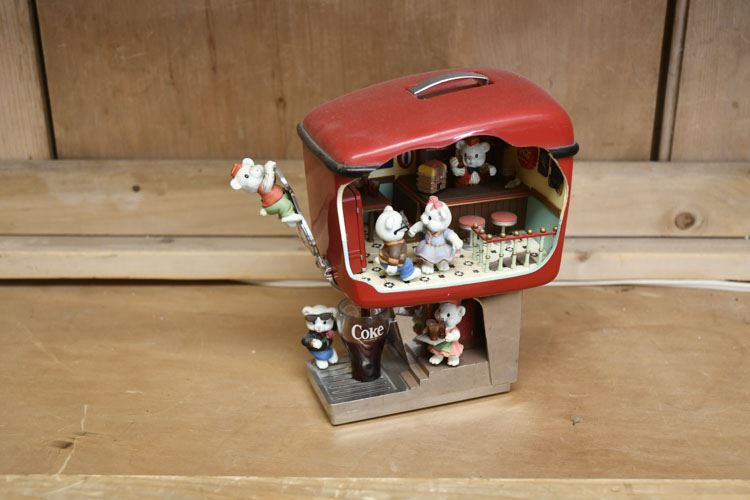 Enesco Mice Music Box Miniature