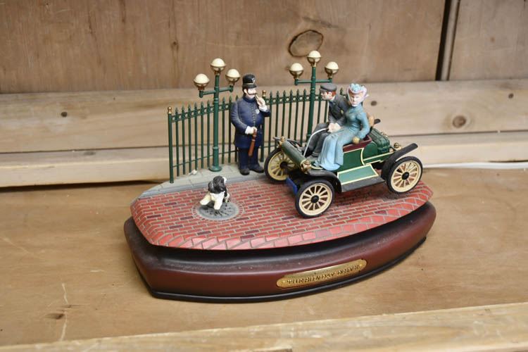 Enesco Miniature "The Sunday Drive" Limited Edition Numbered