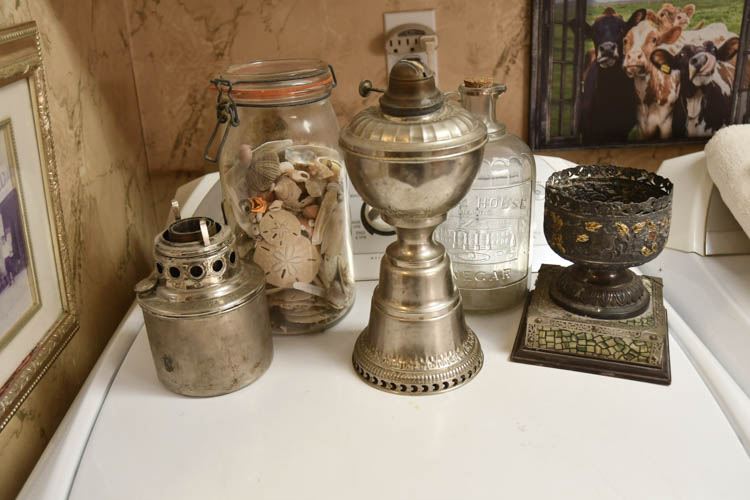 Five Vintage Table Top Objects