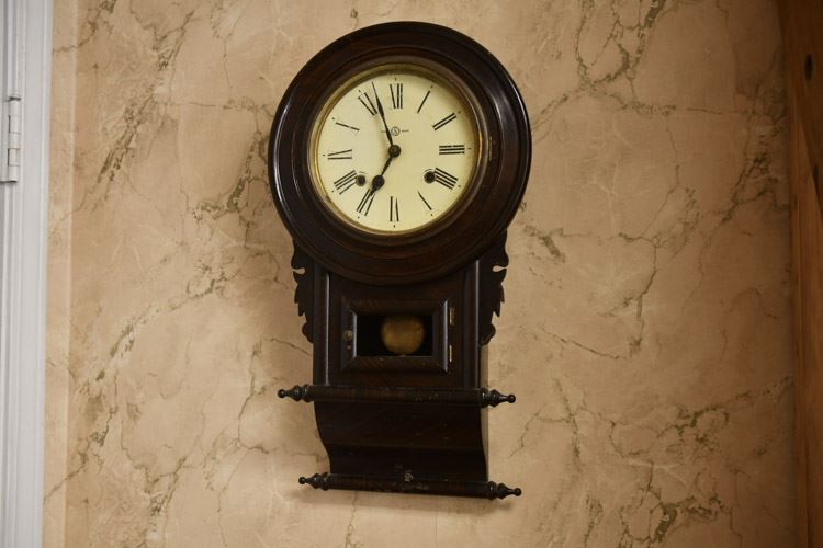 Vintage Regulator Wall Clock