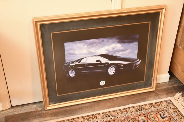 Framed Photo Print Car