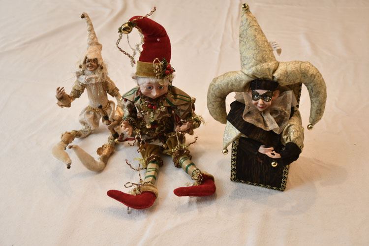 Three Holiday Figures