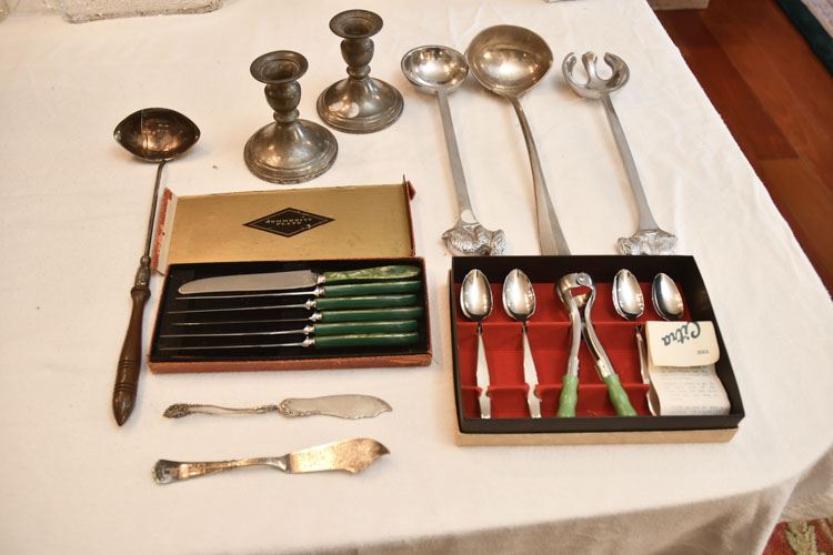 Group of Serving Items