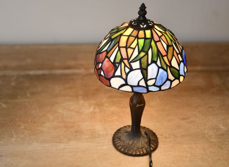 Decorative Leaded Glass Lamp