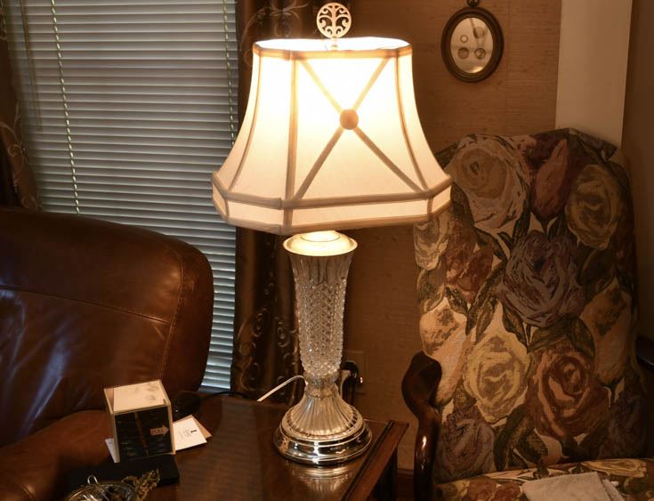 Crystal Table Lamp