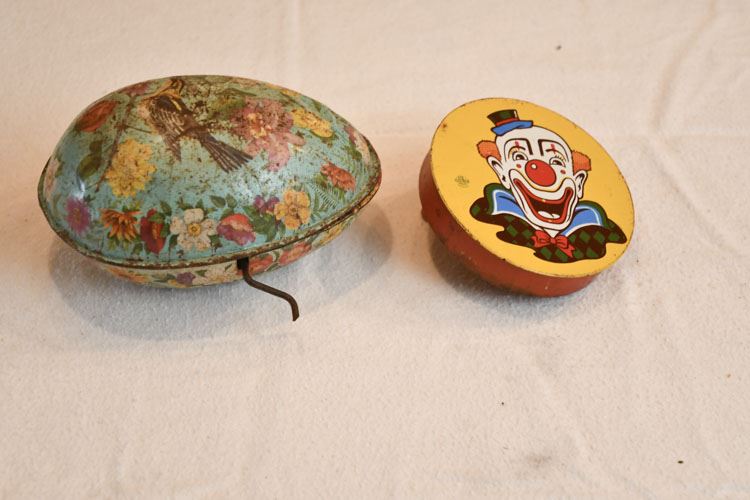 Two (2) Vintage Tin Toys