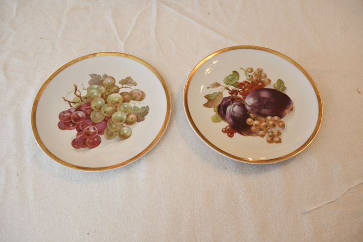 Two (2) Beyruth Fruit Plates
