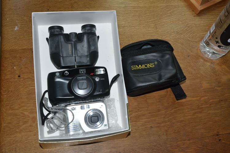 Three (3) Items -  Camera and Binoculars