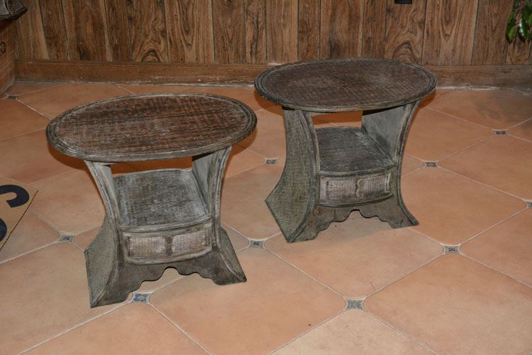 Pair Decorative Stands