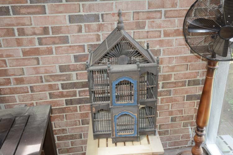 Decorative Wooden Birdcage