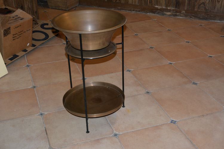 Brass Planter Stand