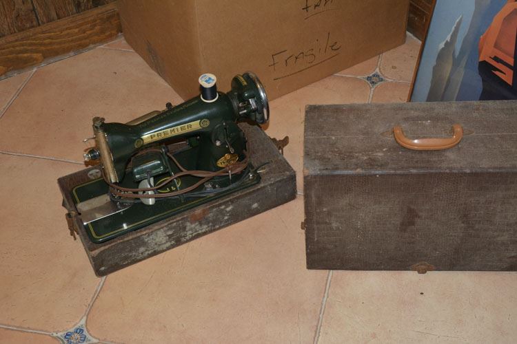 Vintage Premier Sewing Machine