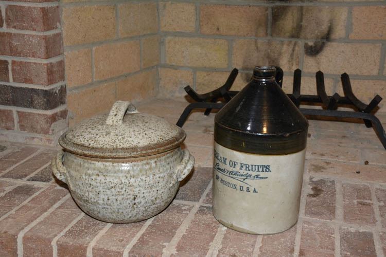 Two Vintage Stoneware Items
