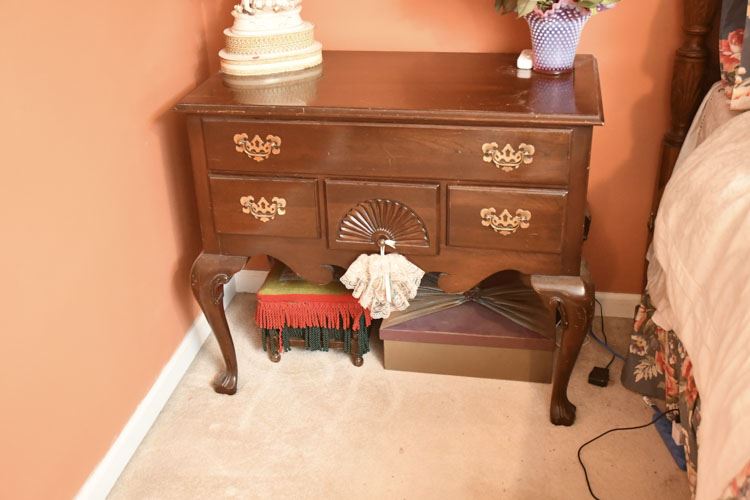 Mahogany Lowboy