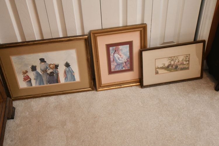 Three (3) Framed Pieces of Artwork