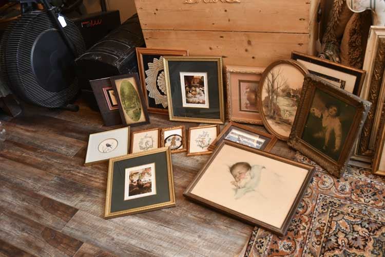 Group of Miscellaneous Framed Artwork