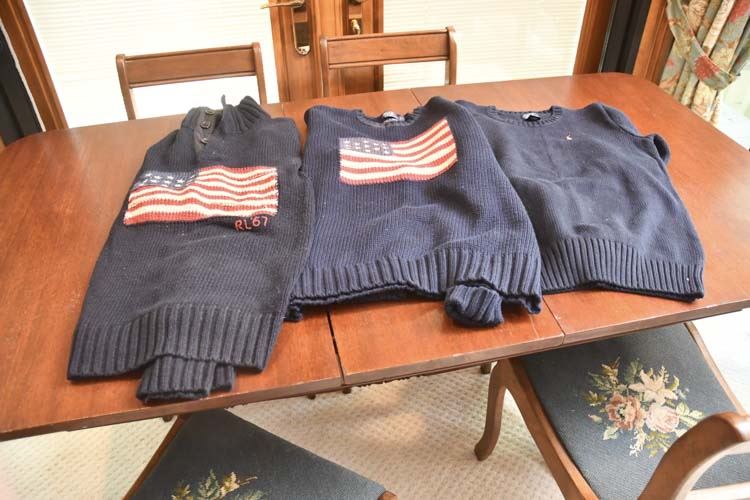 Ralph Lauren American Themed Sweaters