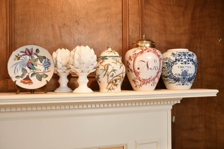 Group of Decorative Porcelain and Ceramics
