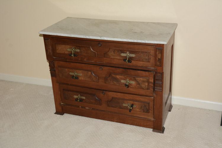 Marble Top Victorian Dresser