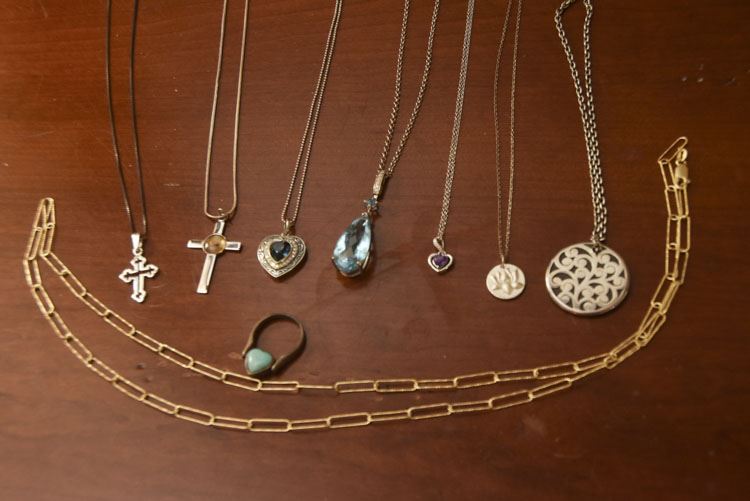 Nine (9) Sterling Silver Jewelry Items