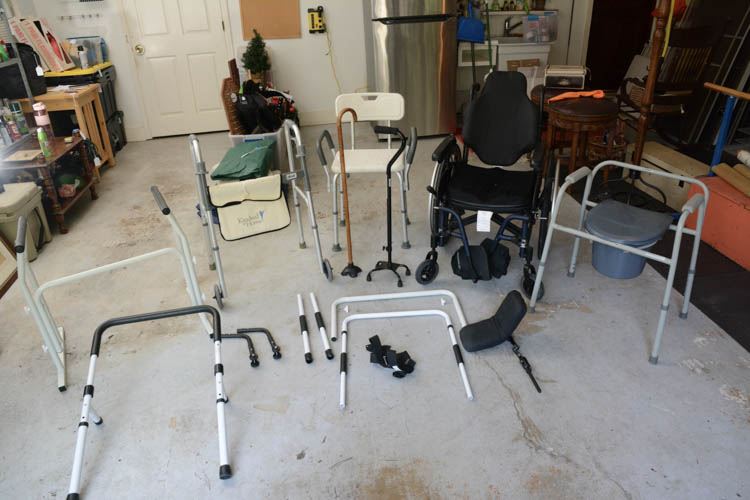 Group Lot Medical Equipment and Wheelchair