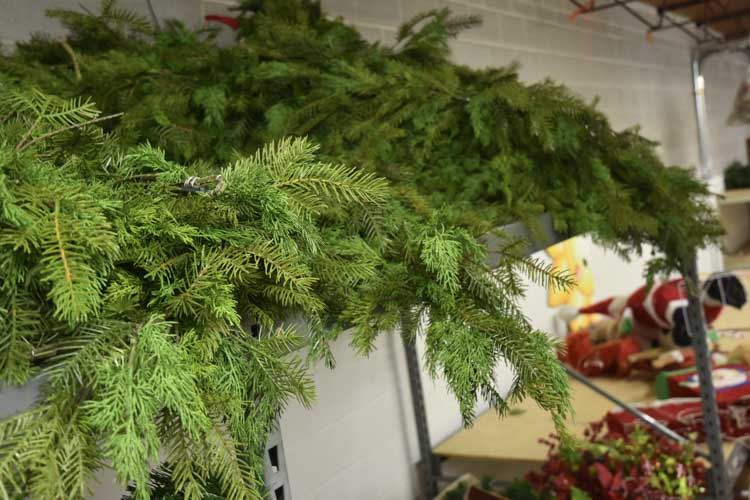 Lot Of High End Christmas Garland (please check all pics may need truck)