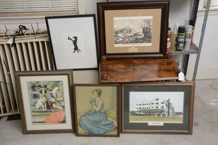 Group Lot Framed Artwork