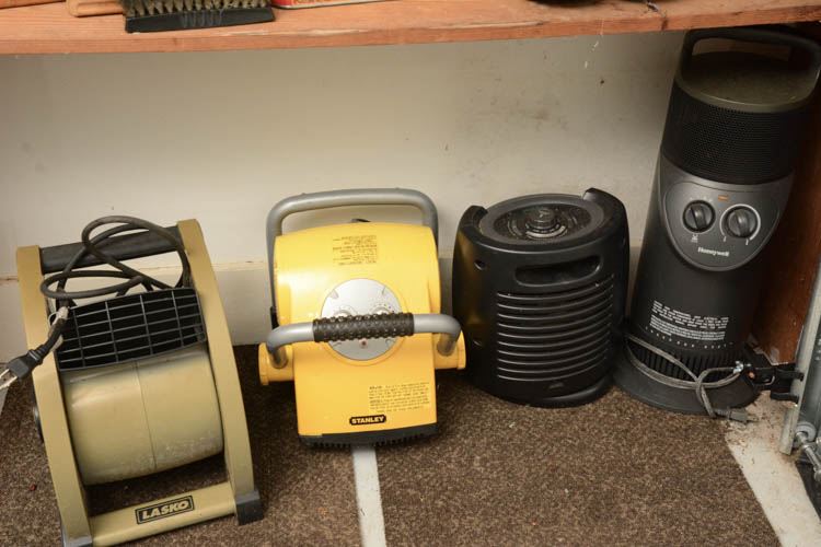Group Lot Air Blowers and Heaters