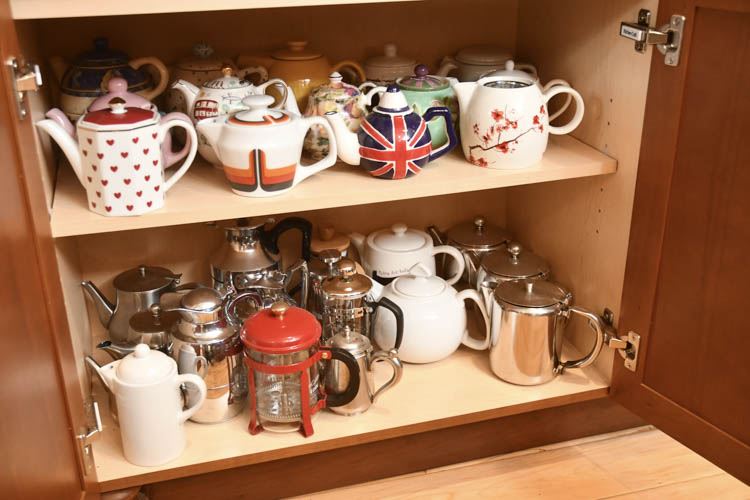 Collection of Tea and Coffee Pots