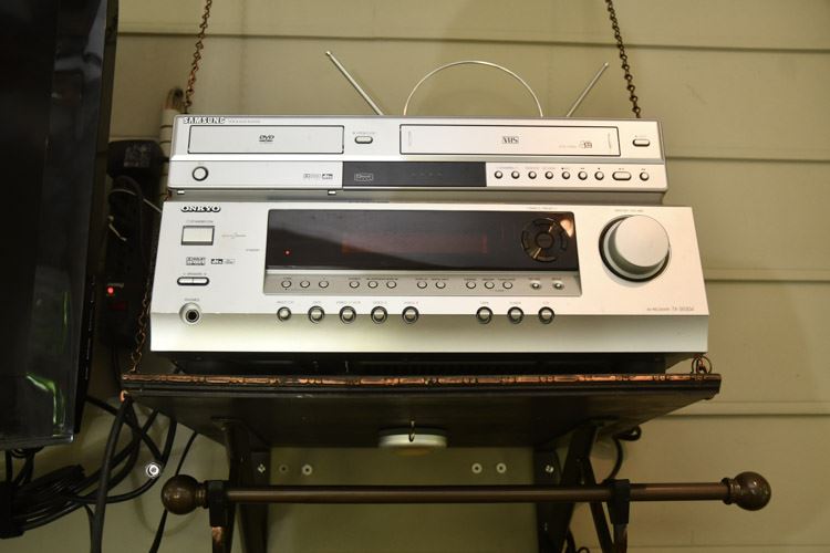 Onkyo Receiver & Samsung VHS