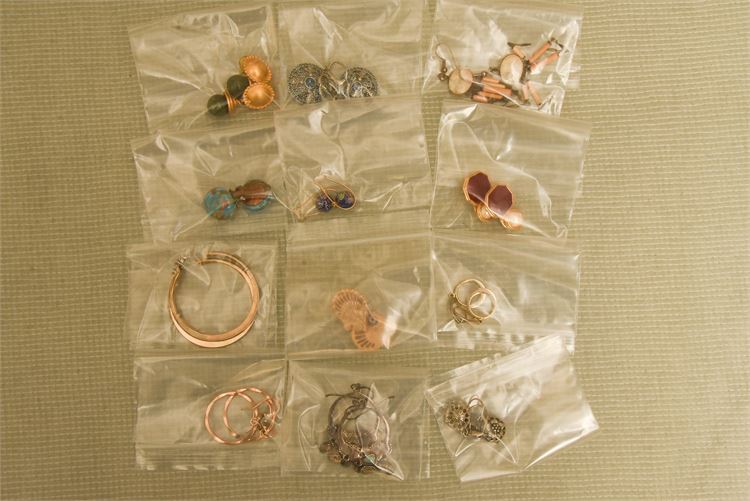 Twelve (12) Pairs Earrings Various Styles and Makers