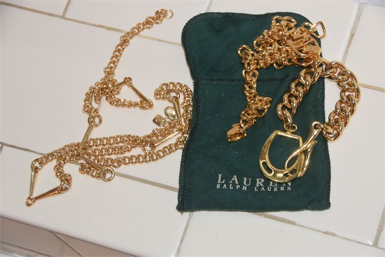 Ralph Lauren Gold Tone Jewelry