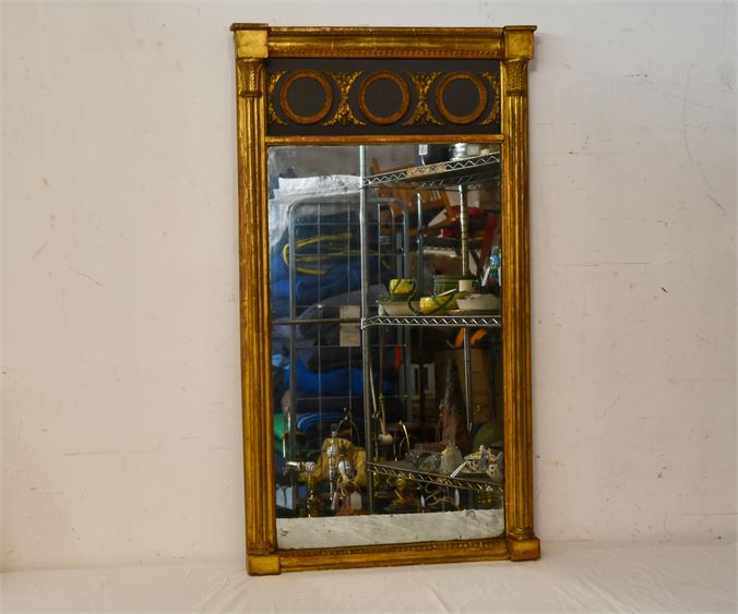 Late 19th early 20th century Empire Pier Pier Mirror