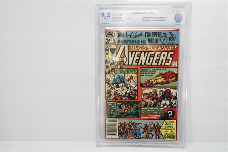 Marvel Avengers Annual Vol 1 #10 Comic Book