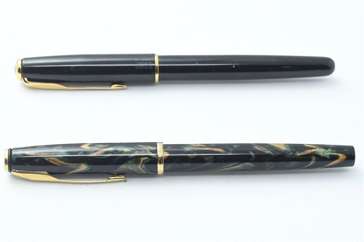 Set of Parker Insignia and Sonnet Fountain Pens