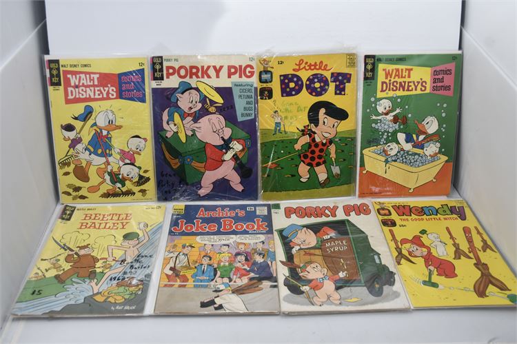 Group of Eight (8) Misc Comic Books