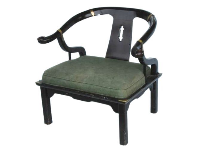 Chinoiserie Horseshoe Ming Chairs