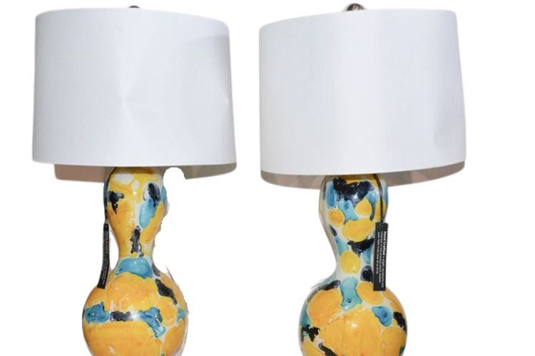 Pair of Vase Table Lamps