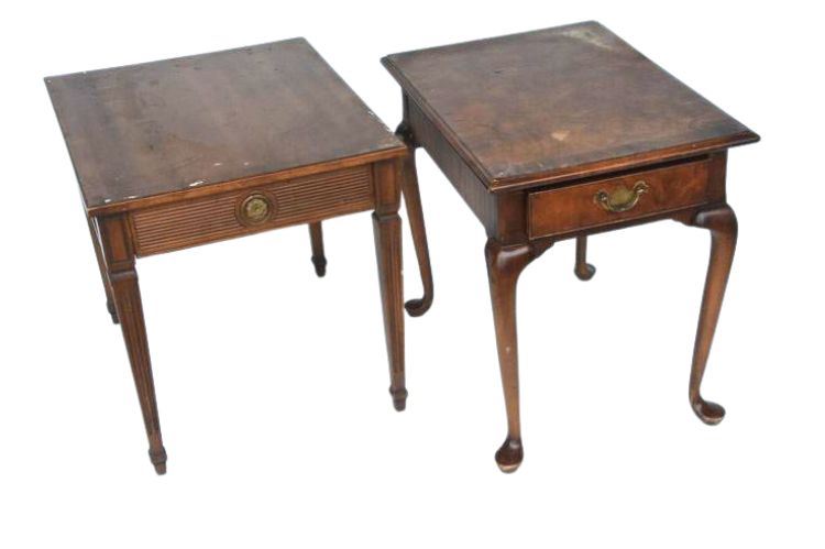 Two (2) Hekman Side Tables