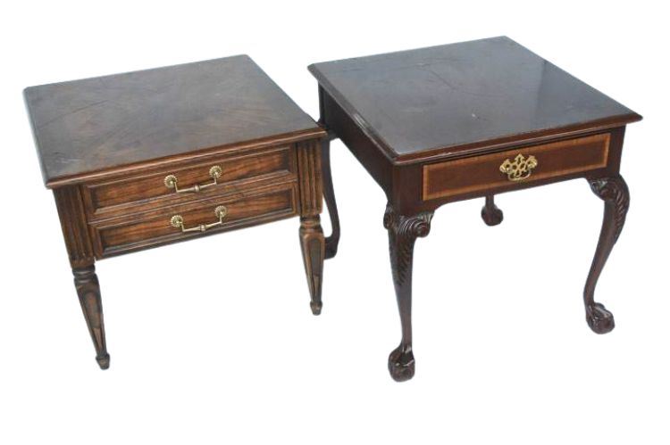 Council Craftsman and Henredon Side tables