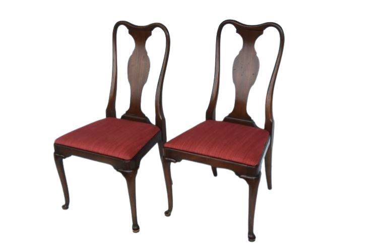 Two (2) Heritage Queen Anne Style Side Chairs